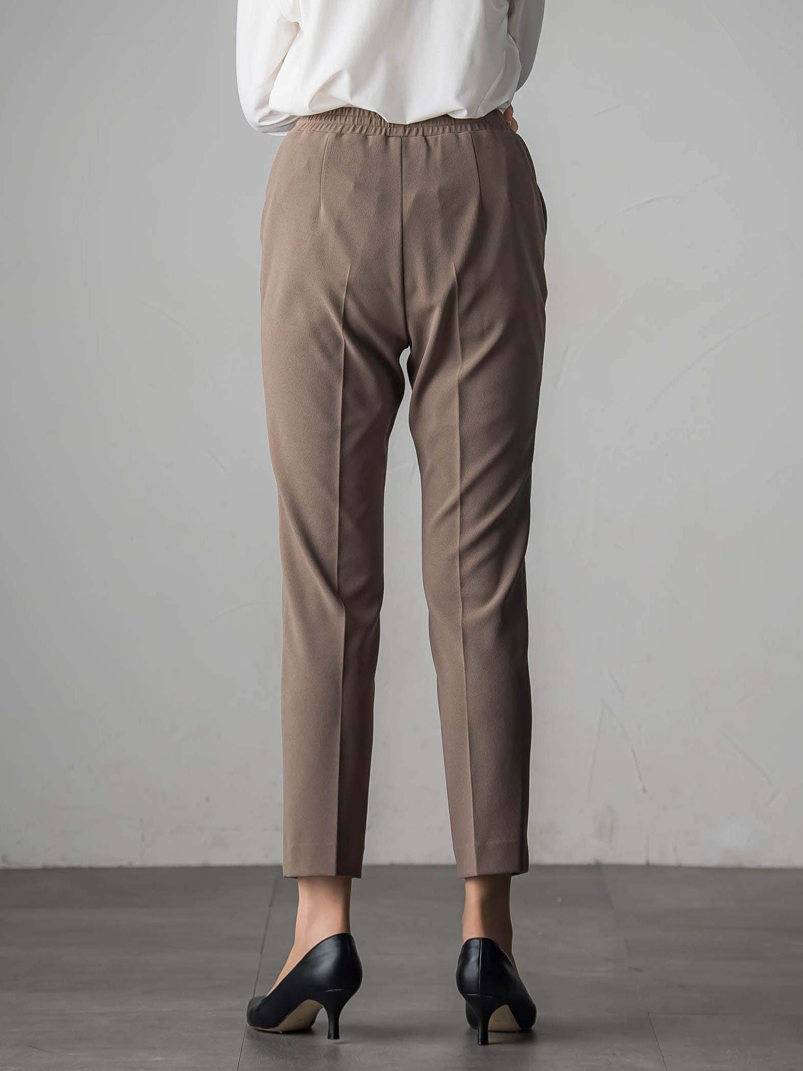 【大きいサイズ】【biyori/極】”着心地も美しさも”パーフェクトムーブパンツ≪洗濯機で洗える≫