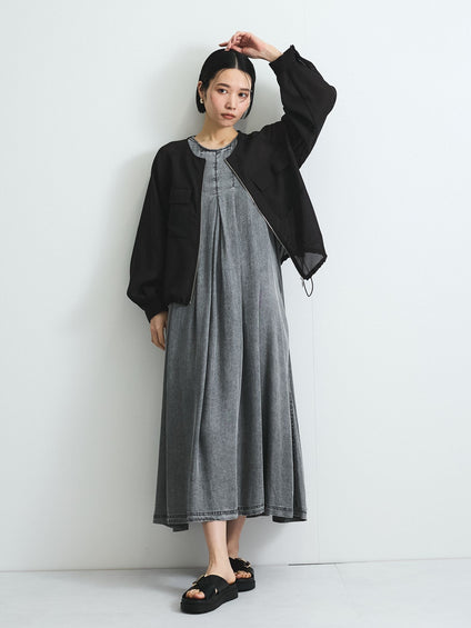 メッシュZIPブルゾン≪手洗い可能≫
