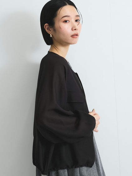 メッシュZIPブルゾン≪手洗い可能≫