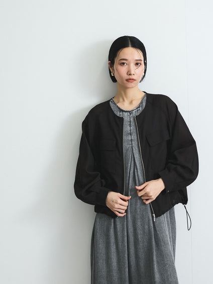 メッシュZIPブルゾン≪手洗い可能≫