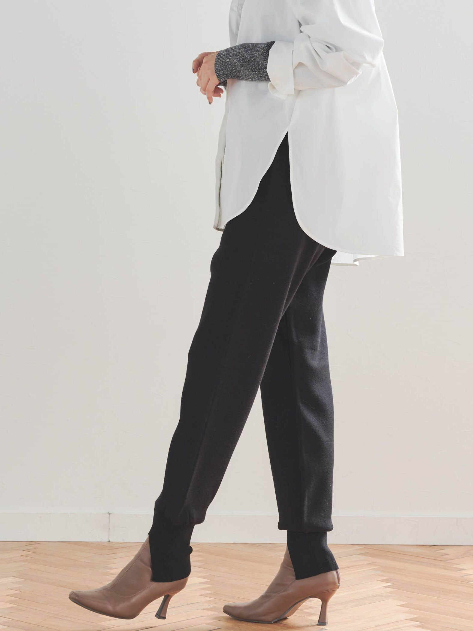 ニットジョガーパンツ≪手洗い可能≫