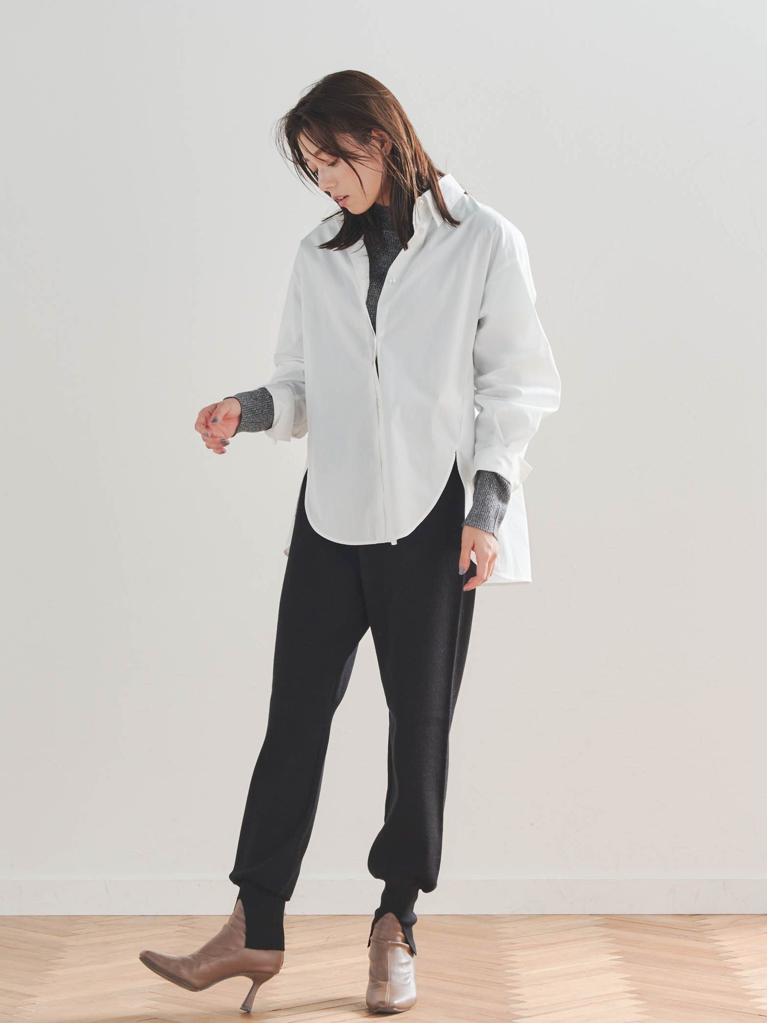 ニットジョガーパンツ≪手洗い可能≫