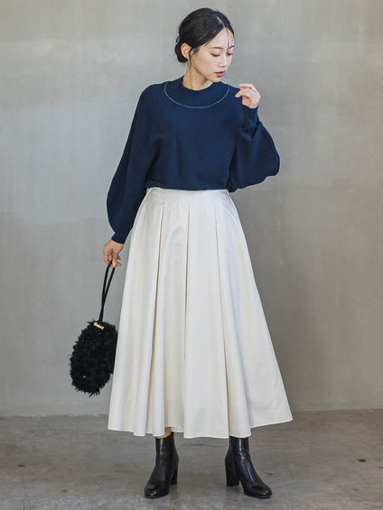 タフタタックスカート≪洗濯機で洗える≫