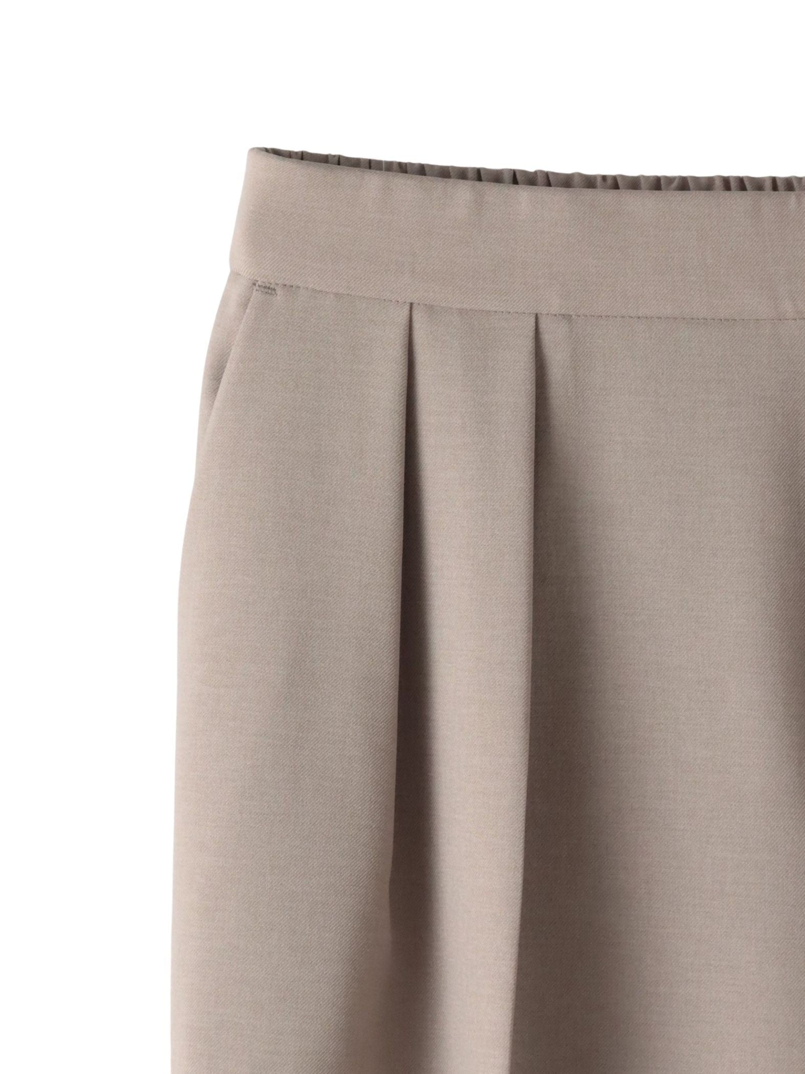 【WEB限定】タックワイドパンツ≪洗濯機で洗える≫