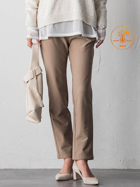 【WEB限定/新色追加】”楽暖”裏起毛ハイテンションパンツ