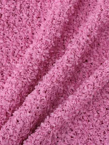 ファンシーヤーンボートネックニットプルオーバー≪手洗い可能≫