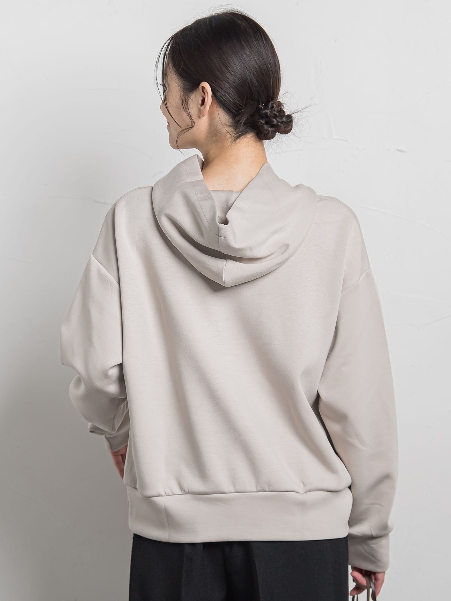 【WEB限定】ふんわリッチパーカー≪手洗い可能≫