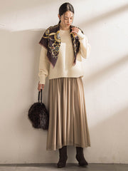 ホールガーメントガーターニット≪洗える≫