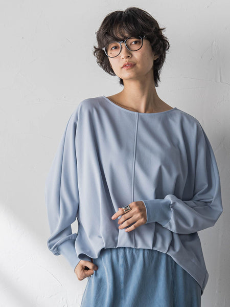 “ 叶える ” タックヘムドルマンショートプルオーバー