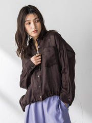 ラスターラミーカルゼバックドロストヘムシャツ