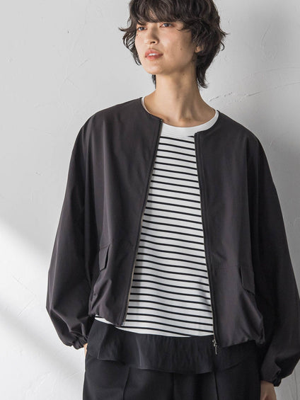 撥水バルーンブルゾン