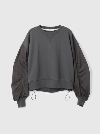 スイッチングドロストスウェットプルオーバー≪洗濯機で洗える≫