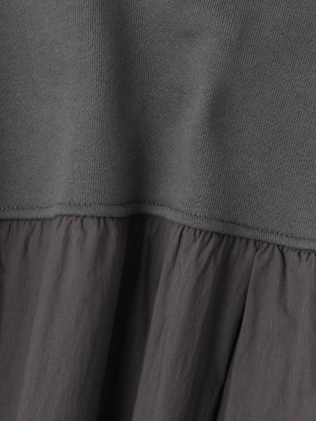 スイッチングドロストスウェットプルオーバー≪洗濯機で洗える≫