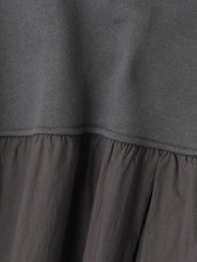 スイッチングドロストスウェットプルオーバー≪洗濯機で洗える≫