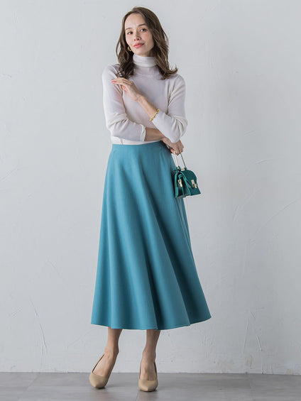 メルトンサーキュラースカート