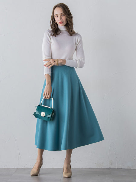 メルトンサーキュラースカート