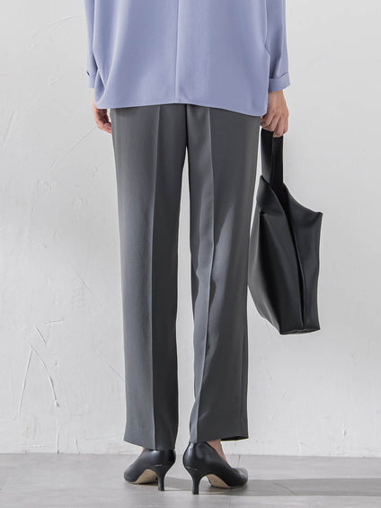 ハイストレッチカルゼストレートパンツ