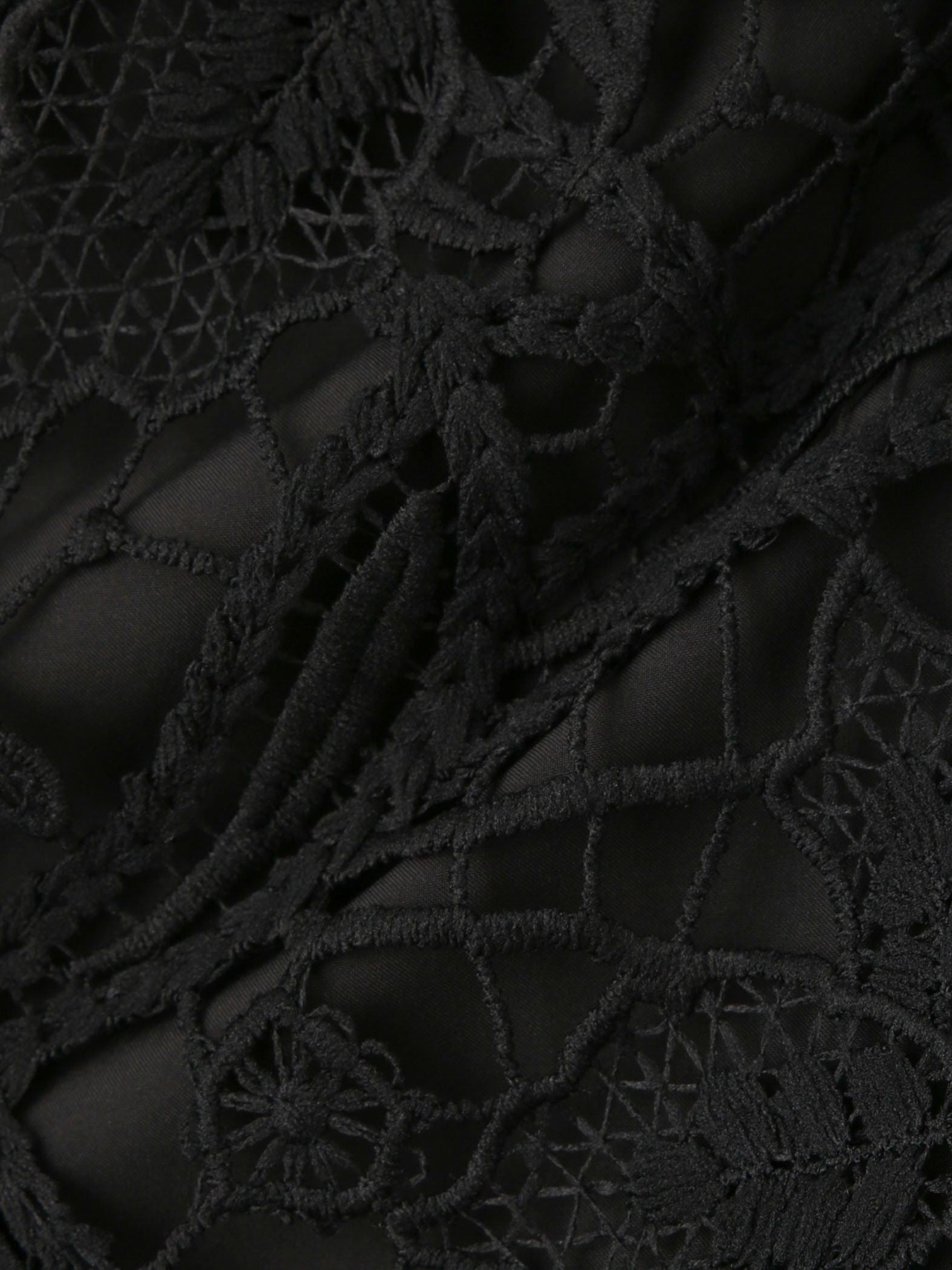 ボタニカルレースブルゾン≪手洗い可能≫