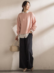 【WEB限定】365デニムパンツ ワイドシルエット≪洗える≫