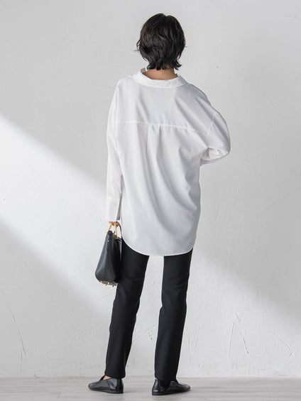 【WEB限定/新色追加】”3コーデが叶う2点セット”ニット×シャツ