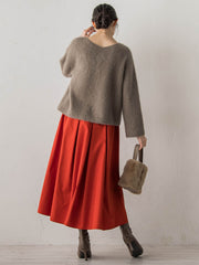 FOX/CASHMEREニット≪手洗い可能≫