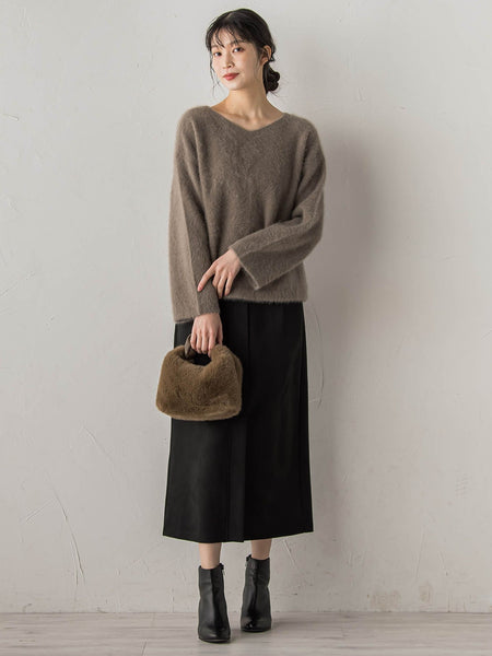 FOX/CASHMEREニット≪手洗い可能≫