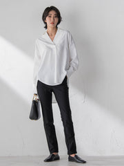 【WEB限定/新色追加】”3コーデが叶う2点セット”ニット×シャツ