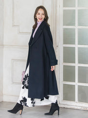 ビッグフラワーフロッキースカート