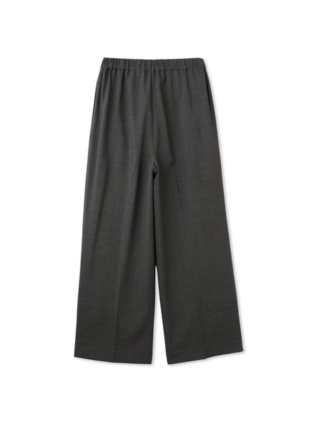 ナチュレッチセンタープレスワイドパンツ≪手洗い可能≫