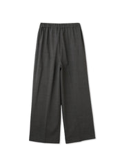 ナチュレッチセンタープレスワイドパンツ≪手洗い可能≫