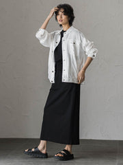 ゆれるデニムジャケット