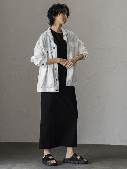 ゆれるデニムジャケット