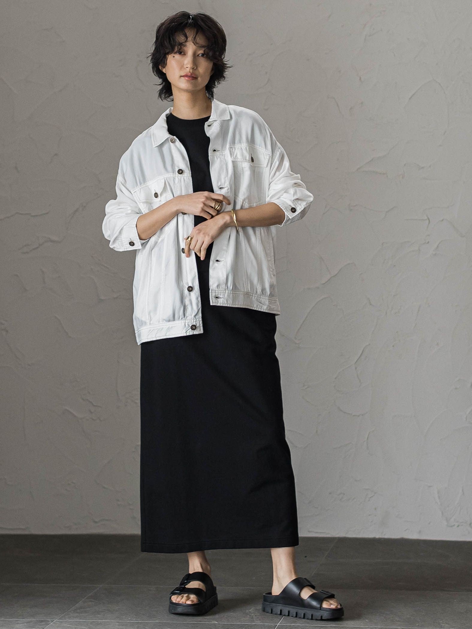 ゆれるデニムジャケット