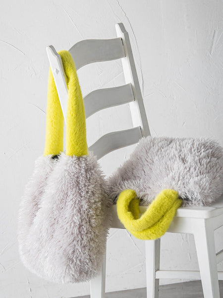 バイカラーエコファートートバッグ　S