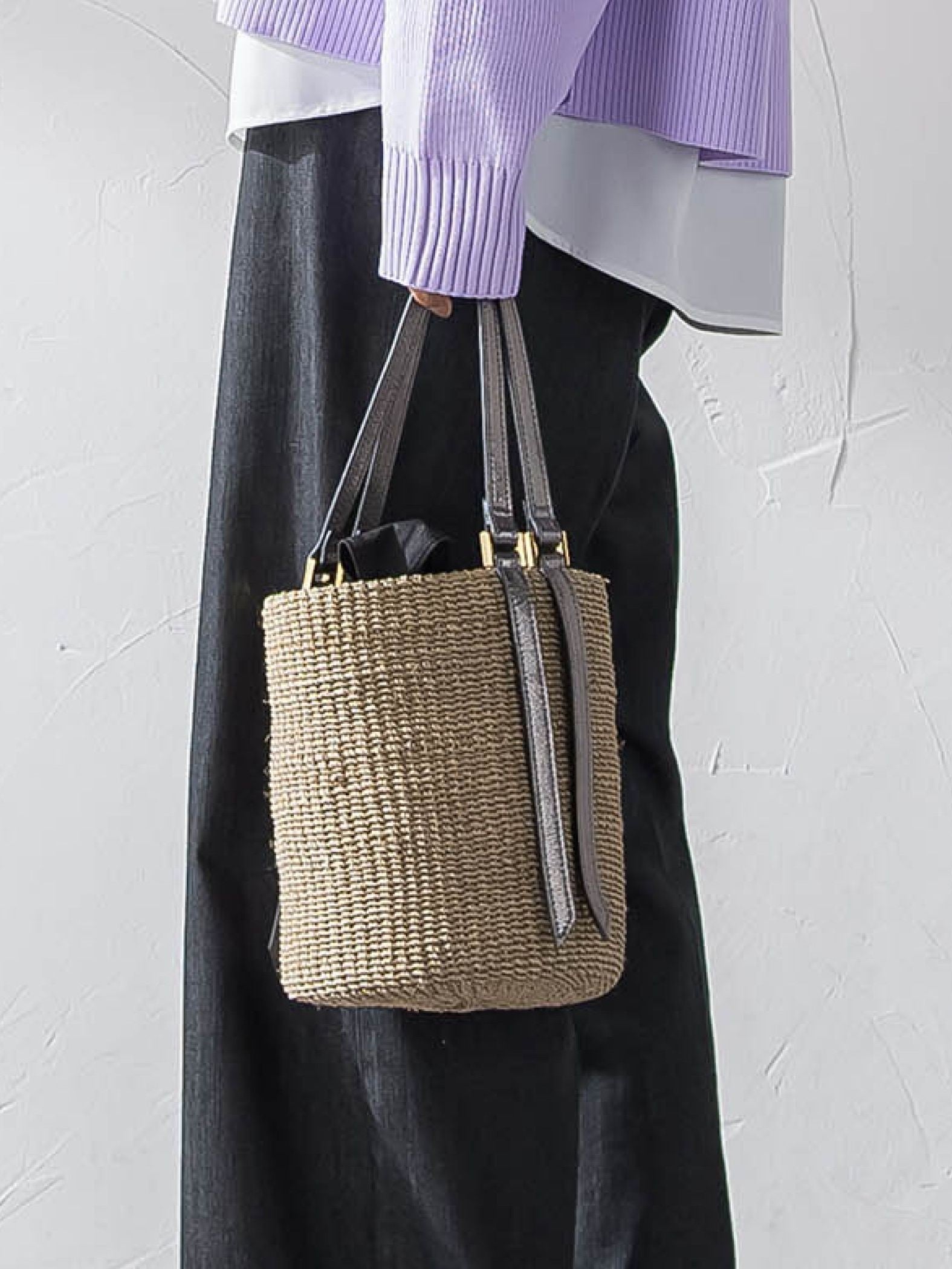 【VIOLAd'ORO】バケットバッグ