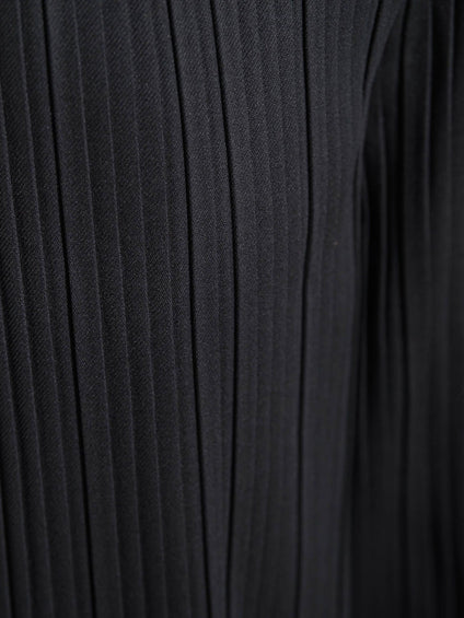 【WEB限定】裏起毛プリーツパンツ≪手洗い可能≫