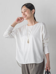 【WEB限定】≪背中美人革命≫汗染み防止バックポイントロンT