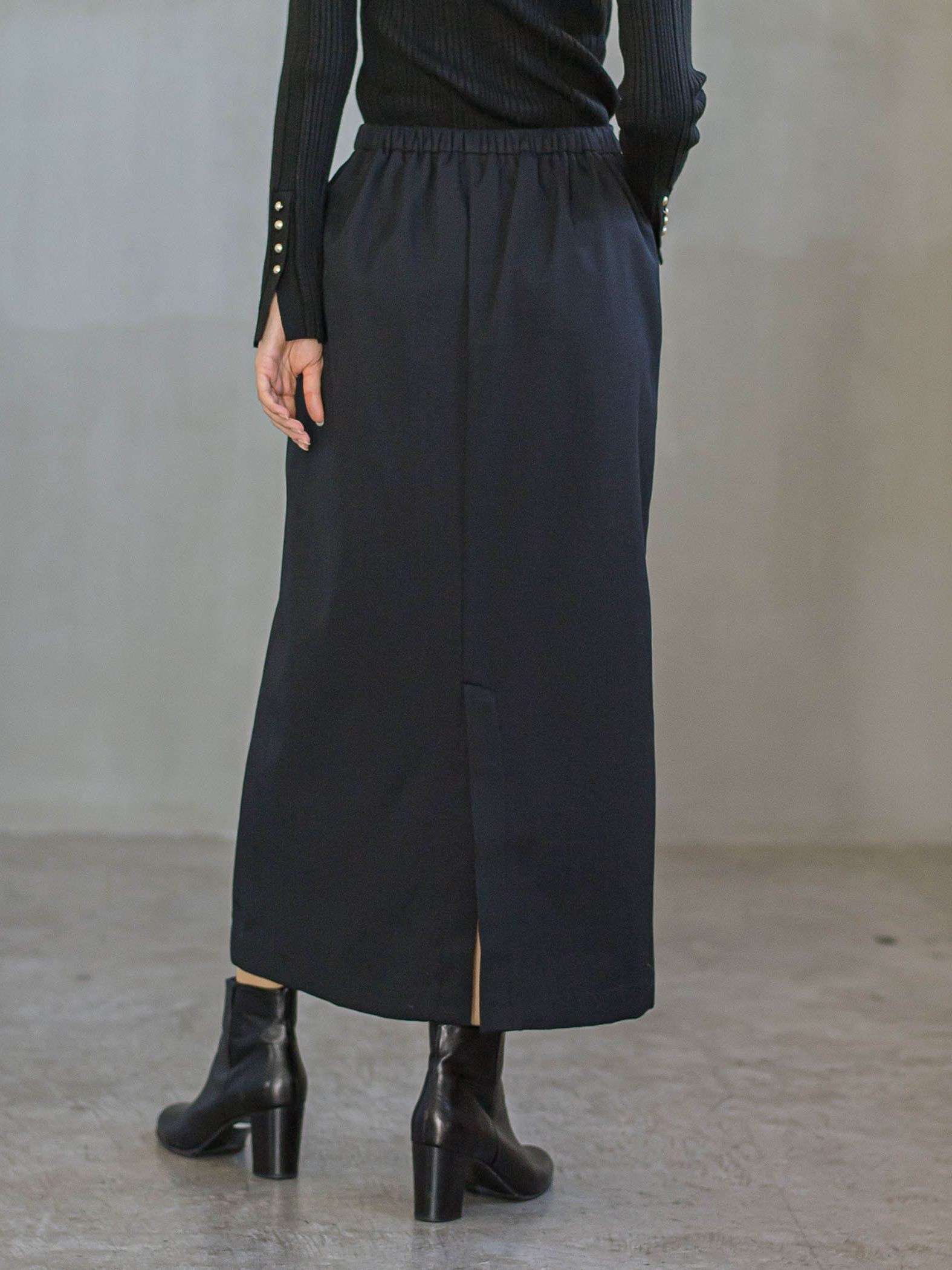 裏起毛タイトスカート≪手洗い可能≫