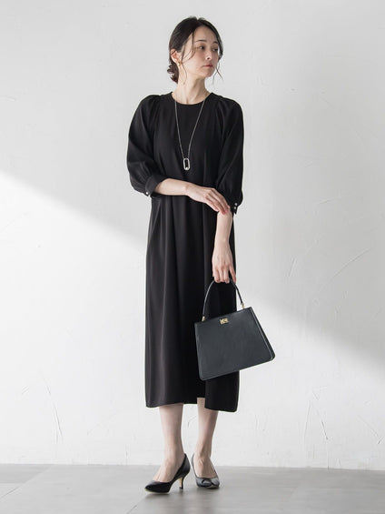 アチェローザバックサテンワンピース