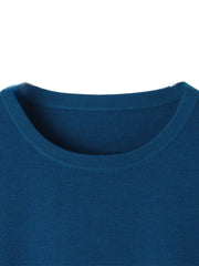 【WEB限定サイズあり】【洗えるニット】Brisbaneクルーネックプルオーバー