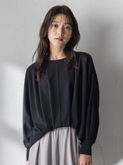 “ 叶える ” タックヘムドルマンショートプルオーバー