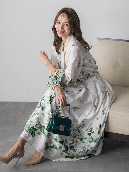 クリスマスローズスカート