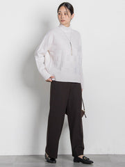 両面起毛ワイドパンツ≪WEB限定13号/洗える/セットアップ対応≫