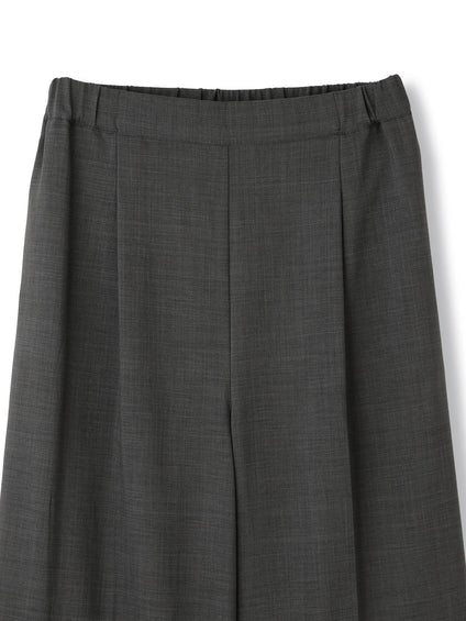 ナチュレッチセンタープレスワイドパンツ≪手洗い可能≫