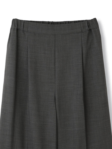 ナチュレッチセンタープレスワイドパンツ≪手洗い可能≫