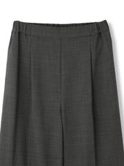 ナチュレッチセンタープレスワイドパンツ≪手洗い可能≫