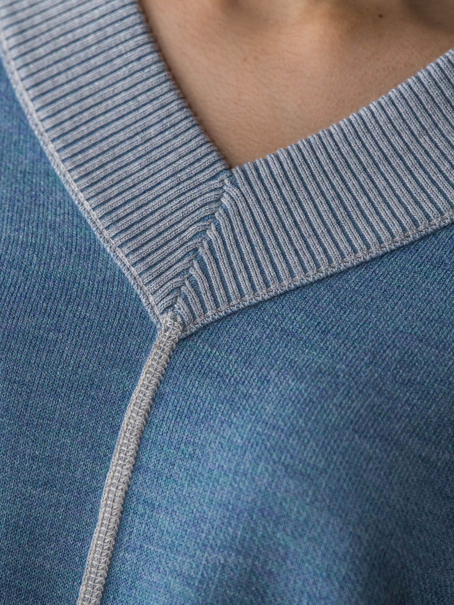 【新色追加】今日の気分で着回せるリバーシブルニット≪手洗い可能≫