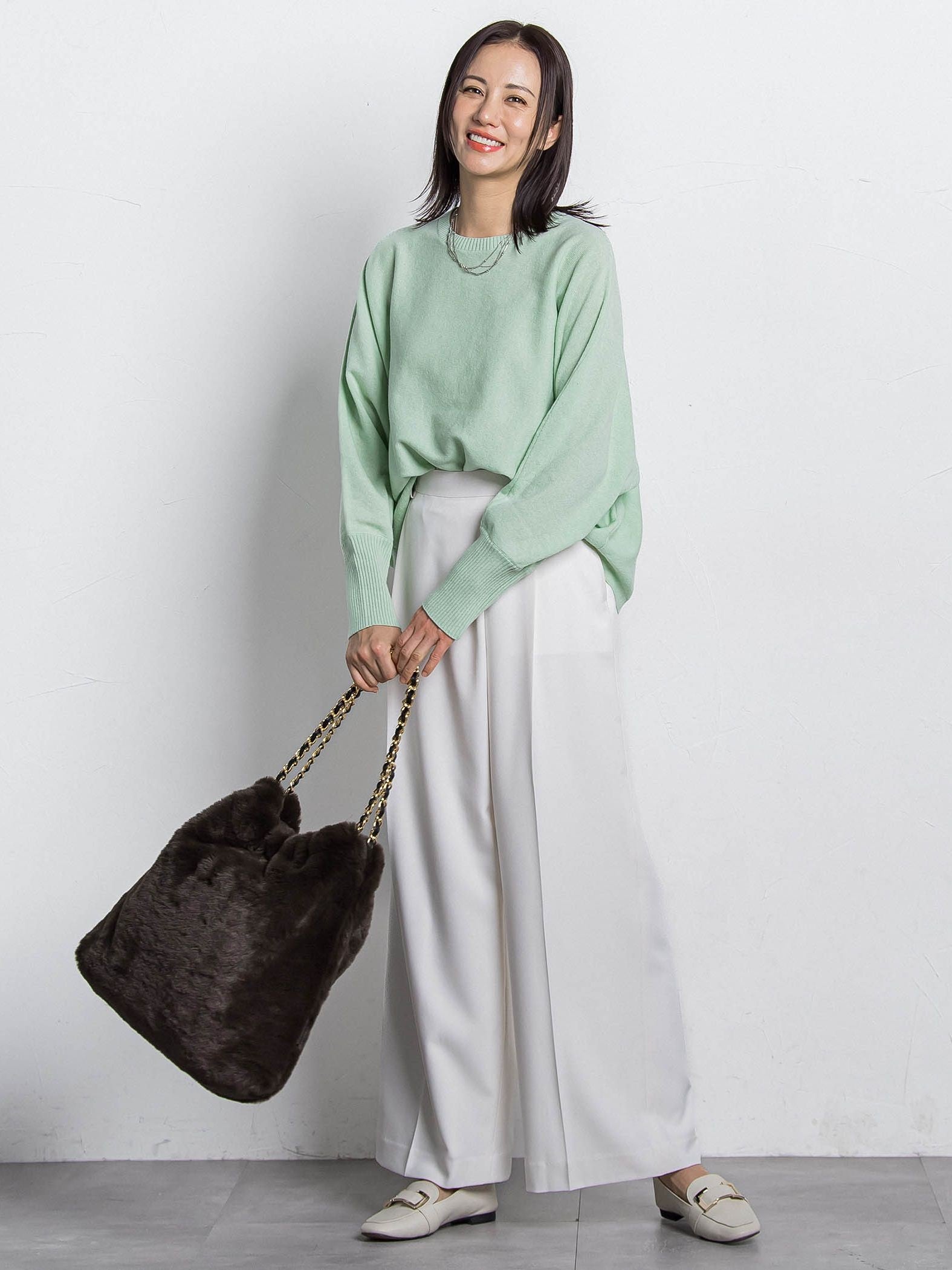 【VIOLAd'ORO】エコファーチェーントート　ELMO / V-8924