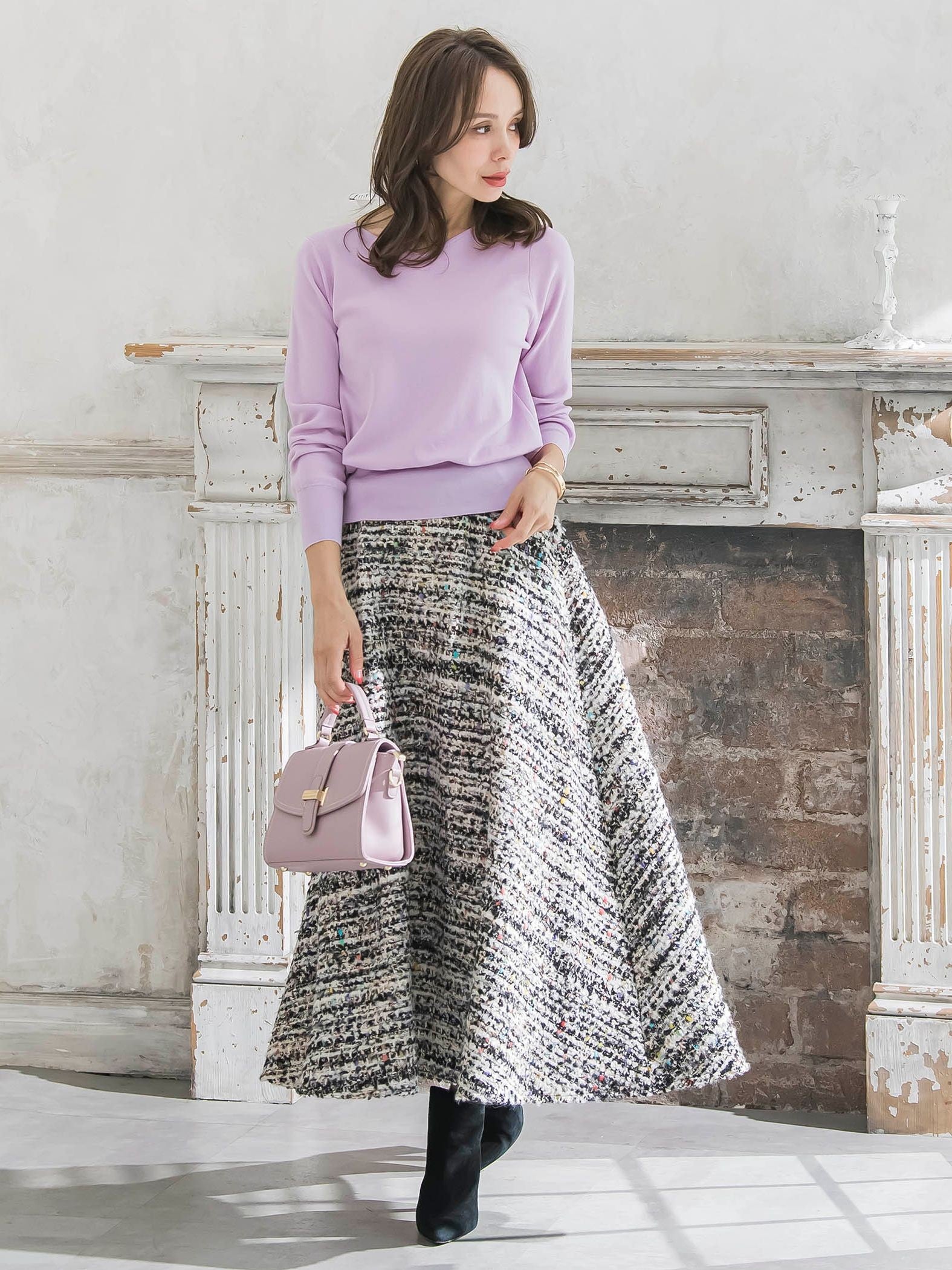 BRISBANE前後2WAYニット≪手洗い可能≫