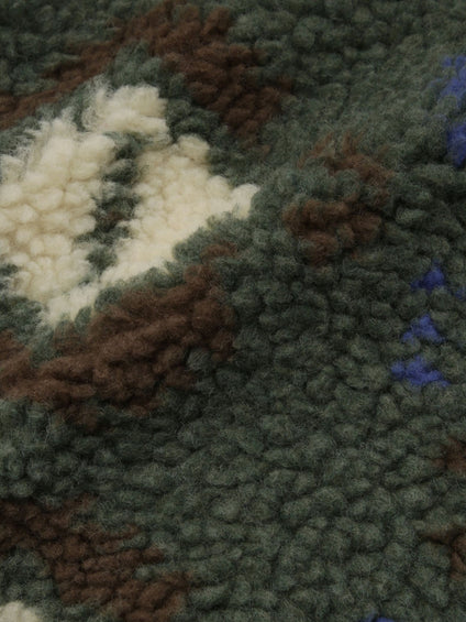 ボアライナー付きナイロンフーディブルゾン≪洗濯機で洗える≫